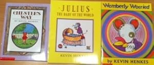 Seller image for Kevin Henkes Three Book Set Includes Chester's Way, Julius & Wemberly Worried (Paperback) for sale by Lakeside Books