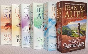 Seller image for The Complete Jean M. Auel Earth's Children Series Six Book Set [Clan of the Cave Bear, Valley of the Horses, Mammoth Hunters, Plains of Passage, Shelters of Stone, and Land of Painted Caves] Jean Auel for sale by Lakeside Books