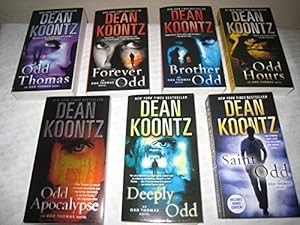 Seller image for Complete 7 book set of Dean Koontz's Odd Thomas Series (Odd Thomas, Forever Odd, Brother Odd, Odd Hours,Odd Apocalypse, Deeply Odd and Saint Odd) [Mass Market Paperback] Dean Koontz for sale by Lakeside Books