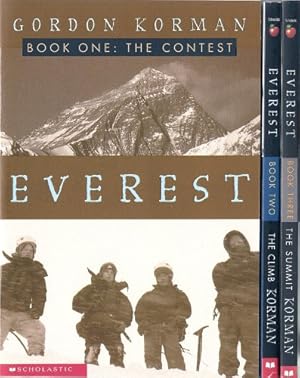 Imagen del vendedor de The Complete Everest Trilogy, Books 1-3: The Contest, The Climb, and The Summit (3-Book Set) [Paperback] Gordon Korman a la venta por Lakeside Books