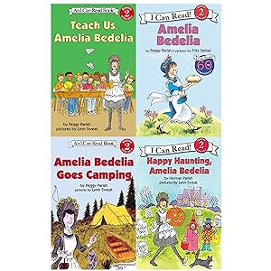 Seller image for Amelia Bedelia; Amelia Bedelia and the Surprise Shower; Amelia Bedelia Goes Camping; Teach Us, Amelia Bedelia (4 books) [Paperback] Peggy Parish for sale by Lakeside Books
