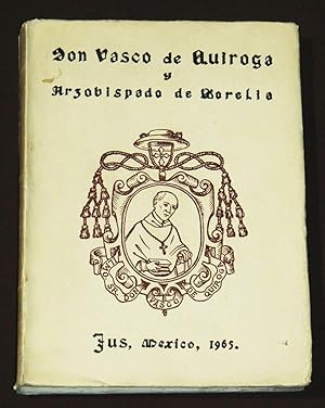Imagen del vendedor de Don Vasco De Quiroga Y Arzobispado De Morelia a la venta por Librera Urbe