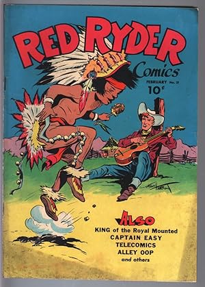 Red Ryder #31--1946--Fred Harman--King of the Royal Mounted--FN minus FN-