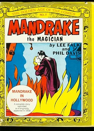 GOLDEN AGE OF THE COMICS MANDRAKE THE MAGICIAN-#7-1970-NOSTALGIC PRESS-HARDBACK