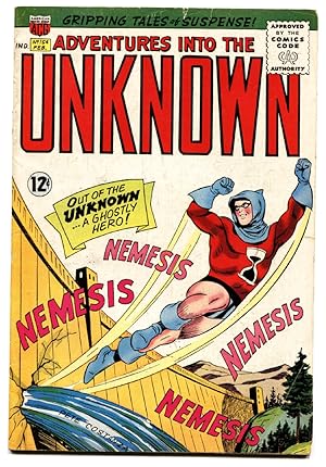 Immagine del venditore per ADVENTURES INTO THE UNKNOWN #154 comic book 1965-ORIGIN NEMISIS venduto da DTA Collectibles