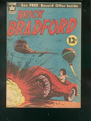 BRICK BRADFORD #24 1966-AUSTRALIAN SCI-FI COMIC BOOK VF