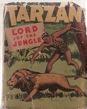 TARZAN LORD OF THE JUNGLE-BIG LITTLE BOOK-WHITMAN-#1407 FR/G