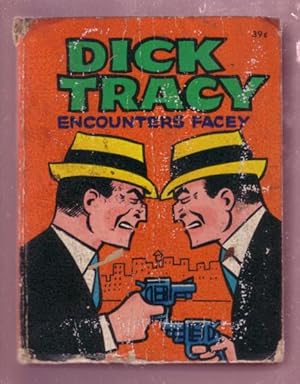 DICK TRACY ENCOUNTERS FACEY- 1967 #2001-COLOR INTERIORS VG