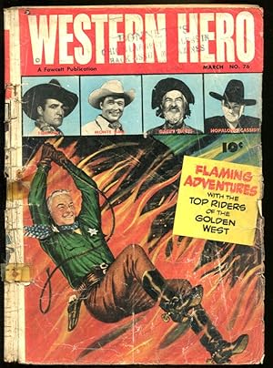 WESTERN HERO #76 (#1)-HOPALONG/TOM MIX-WESTERN G