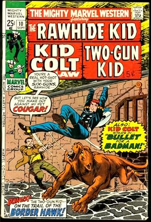 MIGHTY MARVEL WESTERN #10-RAWHIDE KID/KID COLT/TWO-GUN FN