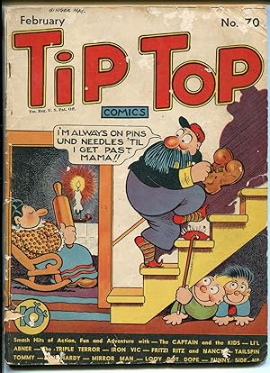 Immagine del venditore per TIP TOP #70 1942-UNITED FEATURES-CAPT & THE KIDS-MIRROR MAN-TRIPLE TERROR-good venduto da DTA Collectibles