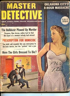 MASTER DETECTIVE- DEC 1960-SPICY-MURDER-VICE-RAPE-AXE MURDER-good G