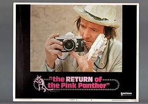 Bild des Verkufers fr RETURN OF THE PINK PANTHER-1975-LOBBY CARD-COMEDY-DAVID LODGE-NIKON-good/vg G/VG zum Verkauf von DTA Collectibles