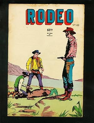 RODEO #49 1959-MEXICAN CHARLTON WESTERN-very good VG