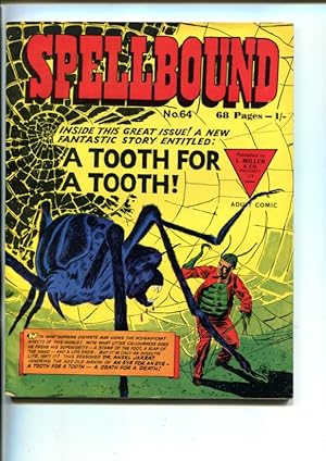 SPELLBOUND #64-1960'S-ALAN CLASS-GIANT SPIDER-HORROR-MIKE BARNETT-fn minus