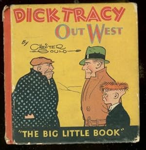 DICK TRACY #723-BIG LITTLE BOOK-OUT WEST -CHESTER GOULD G/VG