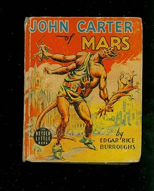 JOHN CARTER OF MARS-EDGAR RICE BURROUGHS-#1402-BIG LITTLE BOOKS-1940-vg VG