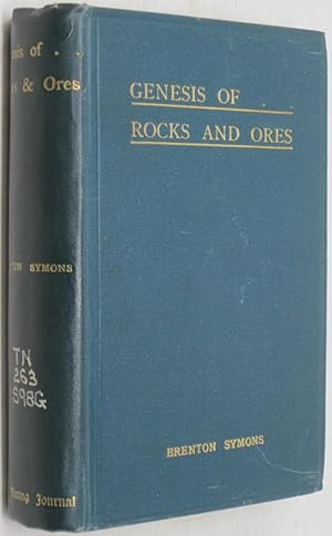 Image du vendeur pour Genesis of Metallic Ores and of the Rocks which Enclose Them mis en vente par Powell's Bookstores Chicago, ABAA