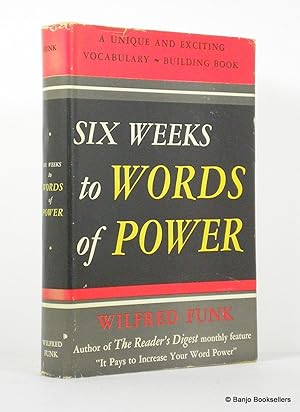 Immagine del venditore per Six Weeks to Words of Power venduto da Banjo Booksellers, IOBA