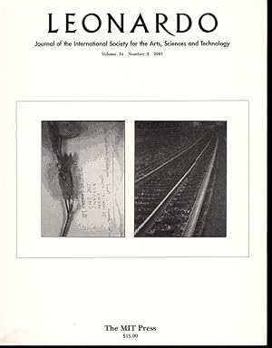 Bild des Verkufers fr Leonardo: Journal of the International Society for the Arts, Sciences and Technology (Volume 34, No. 2, 2001) zum Verkauf von Diatrope Books