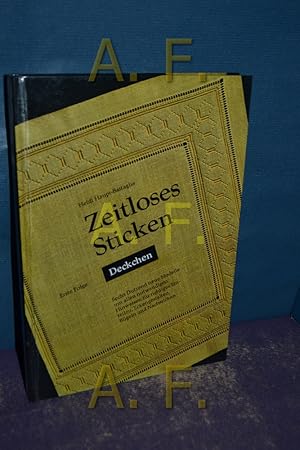 Seller image for Zeitloses Sticken: Erste Folge: Deckchen for sale by Antiquarische Fundgrube e.U.