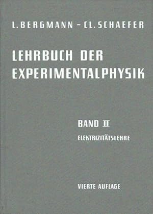 Bild des Verkufers fr Lehrbuch der Experimentalphysik Band II: Elektrizittslehre zum Verkauf von Leserstrahl  (Preise inkl. MwSt.)