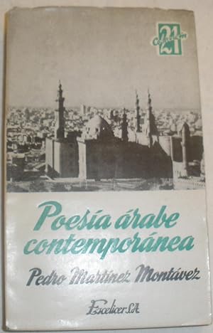 Imagen del vendedor de Poesa rabe contempornea. a la venta por Aaromadelibros