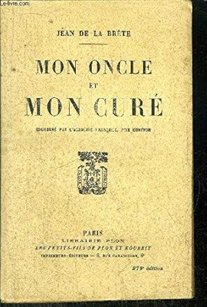 Bild des Verkufers fr Mon Oncle Et Mon Cure zum Verkauf von JLG_livres anciens et modernes