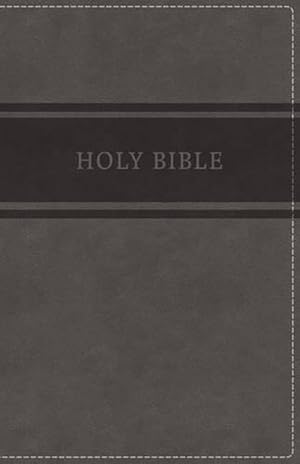 Bild des Verkufers fr KJV Deluxe Gift Bible, Gray Leathersoft, Red Letter, Comfort Print: King James Version (Leather) zum Verkauf von Grand Eagle Retail