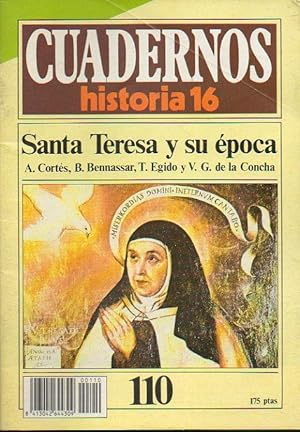 Imagen del vendedor de CUADERNOS HISTORIA 16. N 110. SANTA TERESA Y SU POCA. a la venta por angeles sancha libros