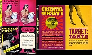 Sandy lane, cover model (2 vintage adult paperbacks)