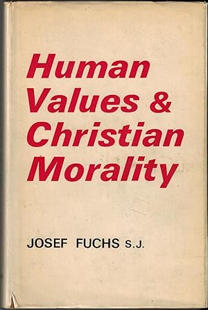 Seller image for Human Values and Christian Morality for sale by UHR Books