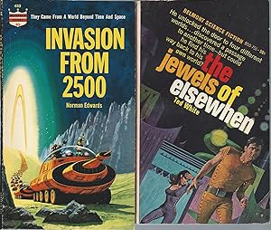 Seller image for TED WHITE" FIRST EDITIONS: Invasion from 2500 / The Jewels of Elsewhen for sale by John McCormick