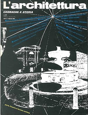 L' architettura : cronache e storia. Anno XXXIV, n.2, febbraio 1993, n. 448, Direttore Bruno Zevi