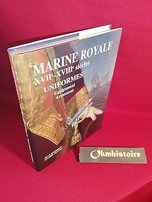 Image du vendeur pour MARINE ROYALE XVIIe et XVIIIe sicles - UNIFORMES mis en vente par Okmhistoire