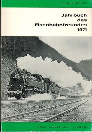 Bild des Verkufers fr Jahrbuch des Eisenbahnfreundes 1971 zum Verkauf von Paderbuch e.Kfm. Inh. Ralf R. Eichmann