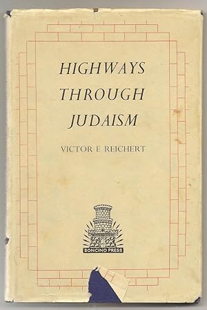 Bild des Verkufers fr Highways Through Judaism zum Verkauf von Alan Newby