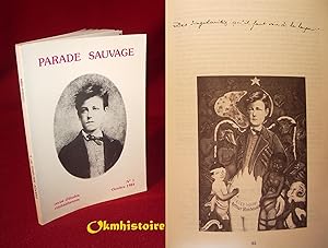 Bild des Verkufers fr Parade sauvage : Revue d'tudes rimbaldiennes -------- N 1 Octobre 1984 zum Verkauf von Okmhistoire