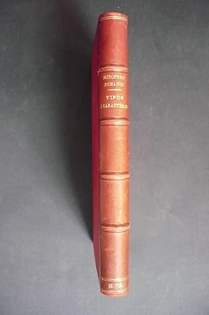 TIPOS Y CARACTERES, BOCETOS DE CUADROS DE COSTUMBRES. (1843-1862).