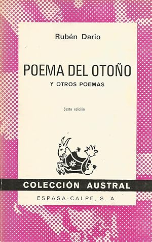 Imagen del vendedor de Poema del otoo y otros poemas a la venta por Libros Sargantana