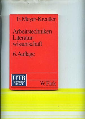 Arbeitstechniken Literaturwissenschaft