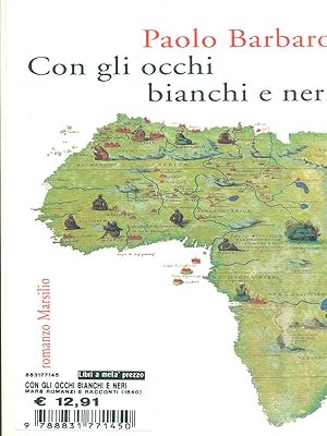 Bild des Verkufers fr Con gli occhi bianchi e neri zum Verkauf von Librodifaccia