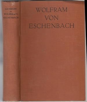 Bild des Verkufers fr Wolfram von Eschenbach. Unvernderter Neudruck zum Verkauf von Graphem. Kunst- und Buchantiquariat