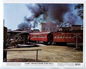 Seller image for Last Train from Gun Hill 8'x10' Color Promo Still FN for sale by DTA Collectibles