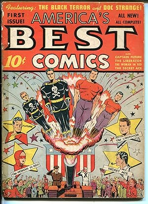 Doc Strange The Black Terror America's Best Comics #4 Photocopy Comic Book