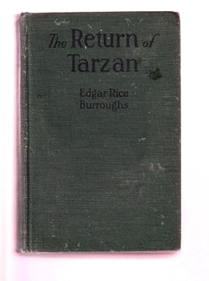 RETURN OF TARZAN-EDGAR RICE BURROUGHS-BURT EDITION-1916 P/FR