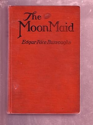 THE MOON MAID-HARDCOVER-1917-EDGAR RICE BURROUGHS-2ND VG