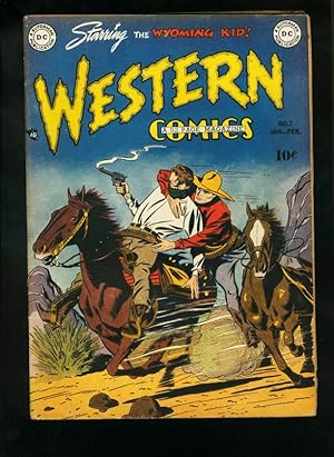 WESTERN COMICS #7 1949-WYOMING KID-RODEO RICK FN-