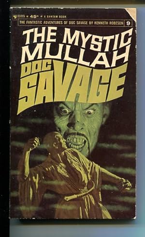 DOC SAVAGE-THE MYSTIC MULLAH-#9-ROBESON-1ST ED-G-COVER JAMES BAMA G