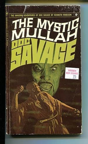 DOC SAVAGE-THE MYSTIC MULLAH-#9-ROBESON-G-COVER JAMES BAMA G
